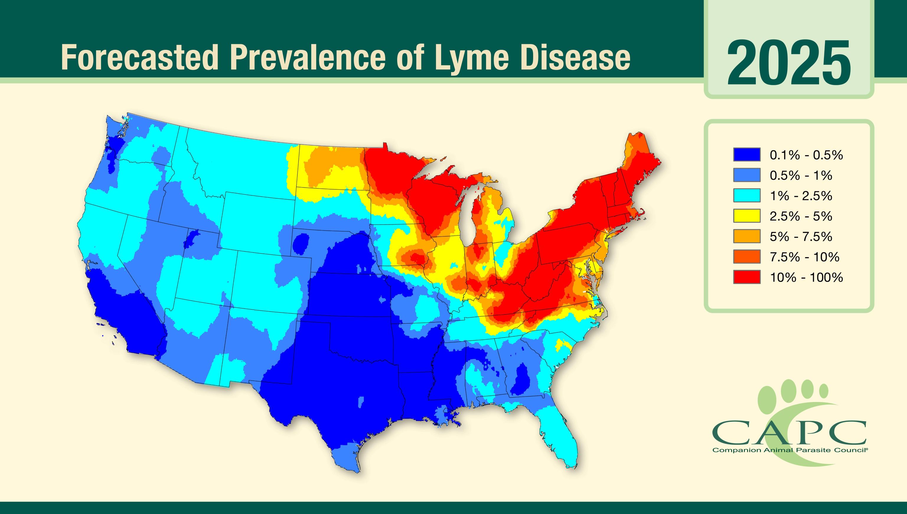 2025 CAPC Lyme Map